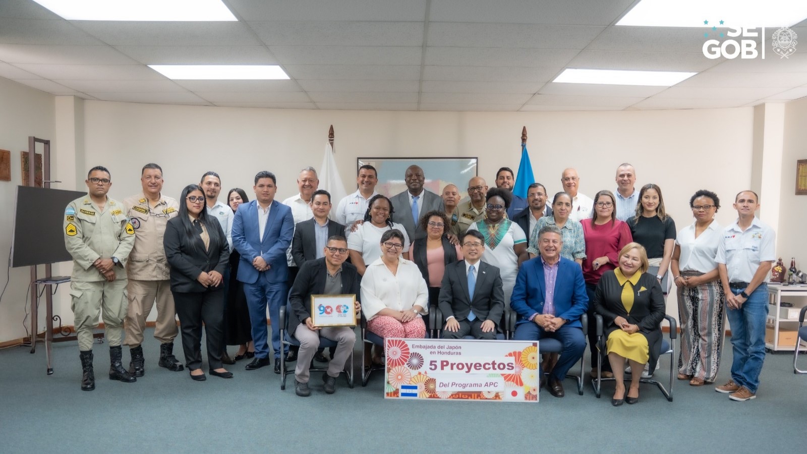 Honduras y Japón refuerzan proyectos comunitarios con inversión de 14 millones de lempiras
